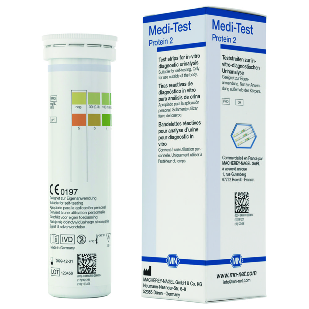 Search Test strips for Urine analysis MEDI-TEST Macherey-Nagel GmbH & Co. KG (6090) 