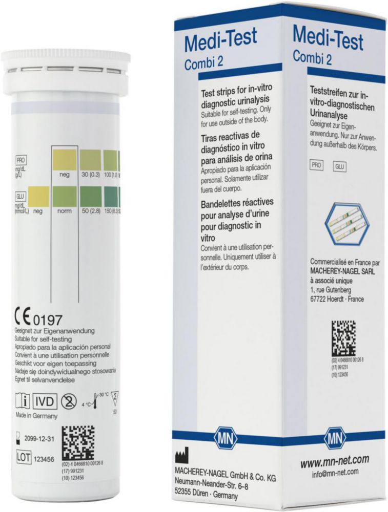 Search Test strips for Urine analysis MEDI-TEST Combi Macherey-Nagel GmbH & Co. KG (6078) 
