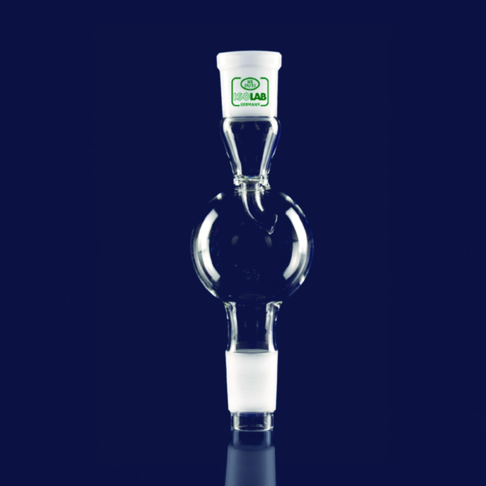 Search Splash head adapter, borosilicate glass 3.3, straight ISOLAB Laborgeräte GmbH (8380) 