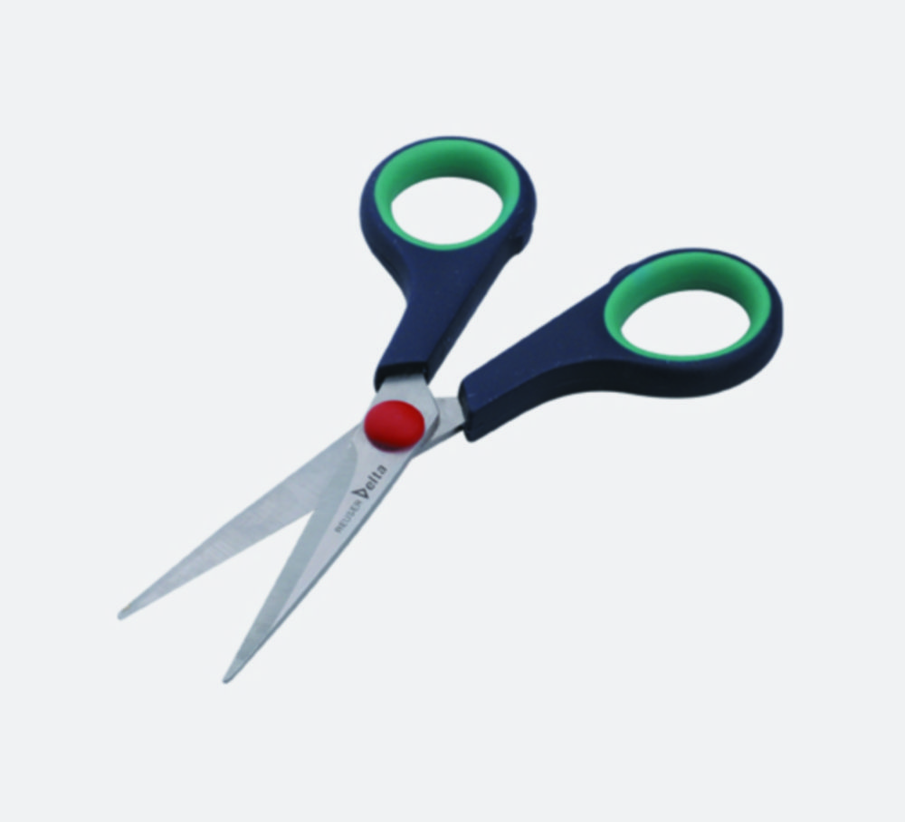 Search Universal scissors, stainless steel, Plastic handle ISOLAB Laborgeräte GmbH (8442) 