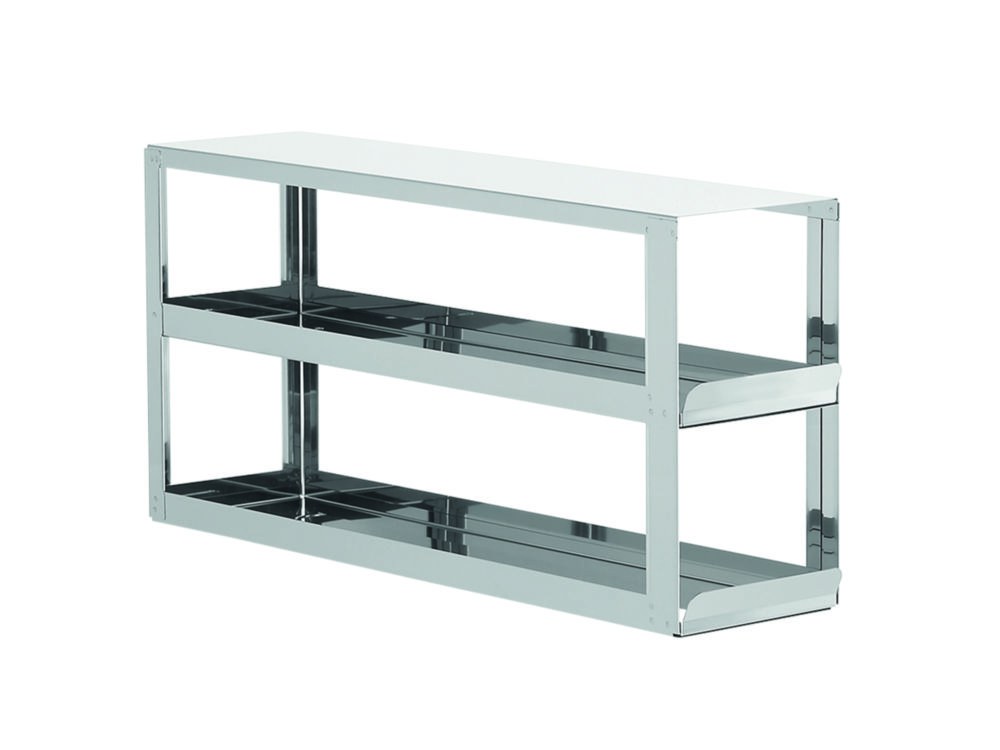 Search Racks with drawers for upright freezers, stainless steel, for boxes with 130 mm height TENAK A/S (10948) 