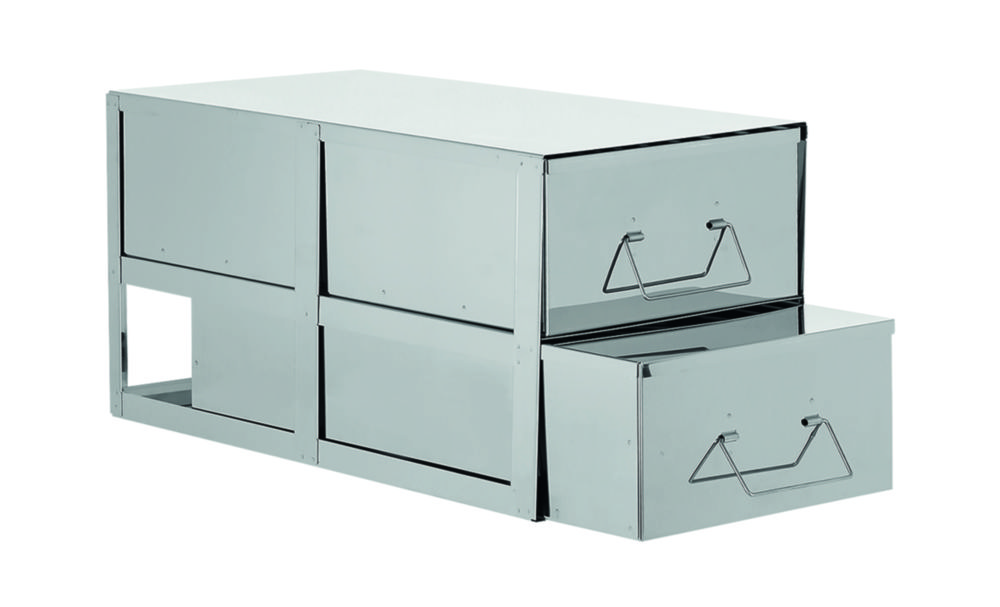 Search TENAK A/S (10950)-Double trays for upright freezers, stainless steel
