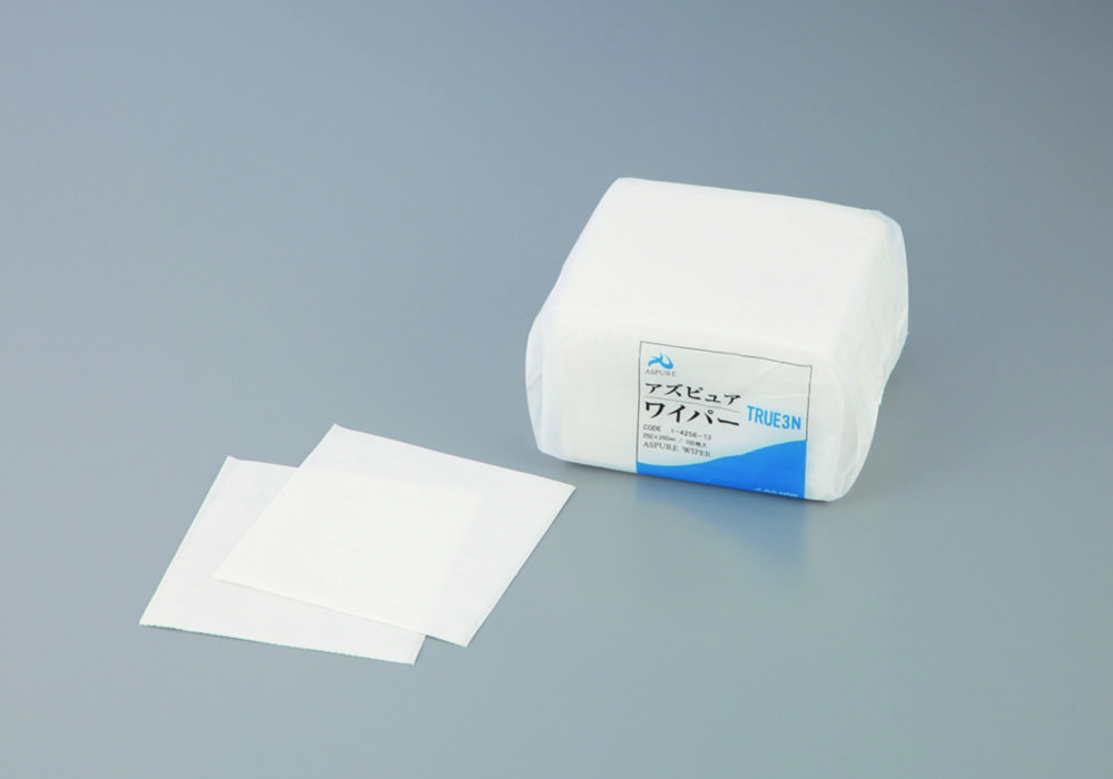 Search Cleanroom Wipes ASPURE, polyester / rayon As One Corporation (3512) 