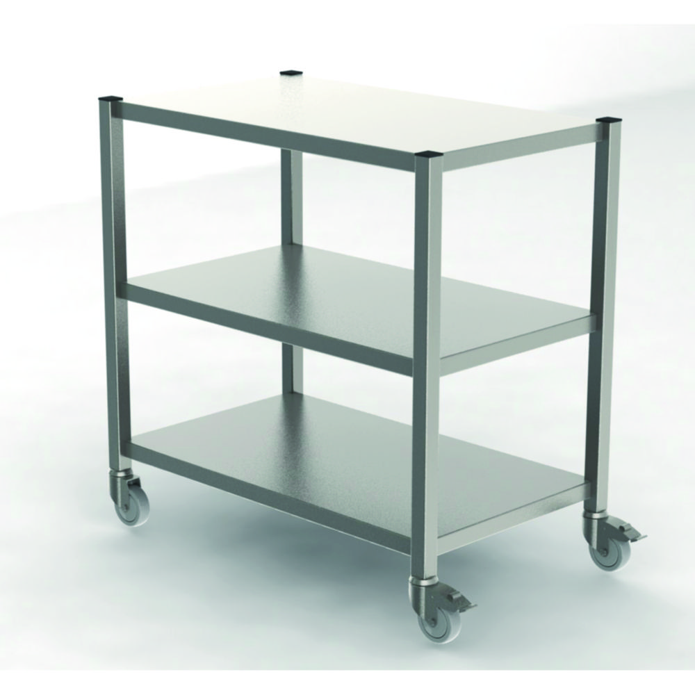 Search Cleanroom transport trolley, with smooth shelves KEK GmbH (5644) 