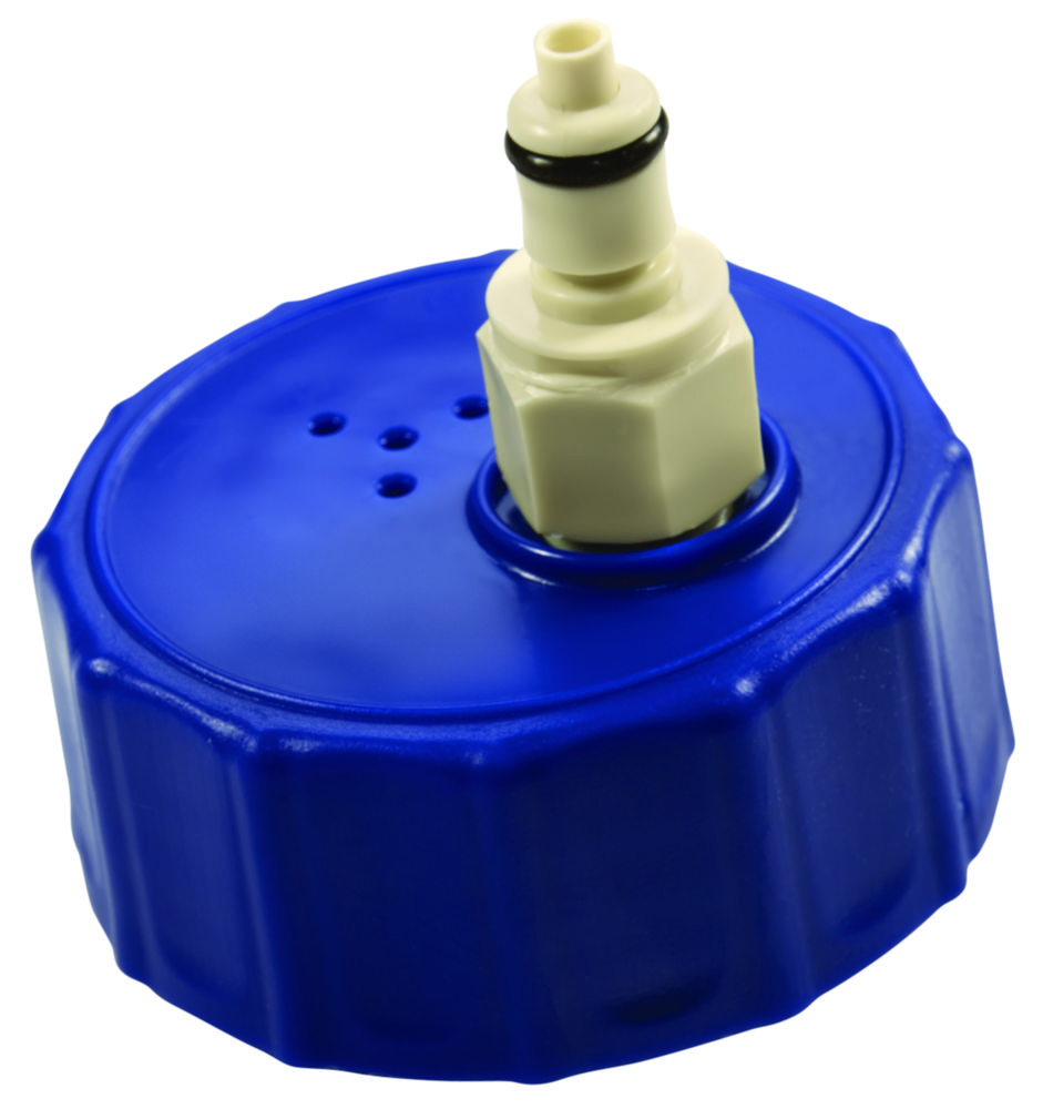 Search Screw caps GL 45 with coupling plug PMC12 Colder Products Company Europe (920129) 