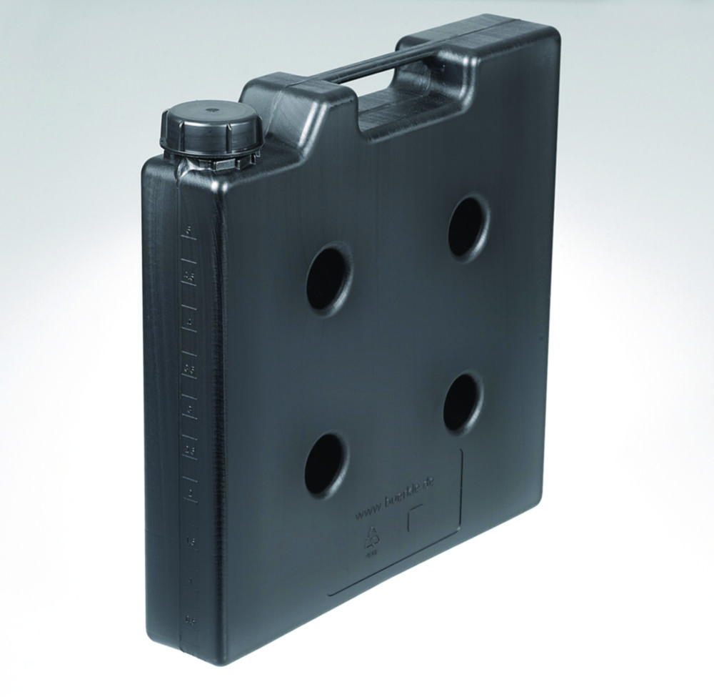 Search Space-saving jerrycans, HDPE, electrically conductive, without threaded connector Bürkle GmbH (8001) 
