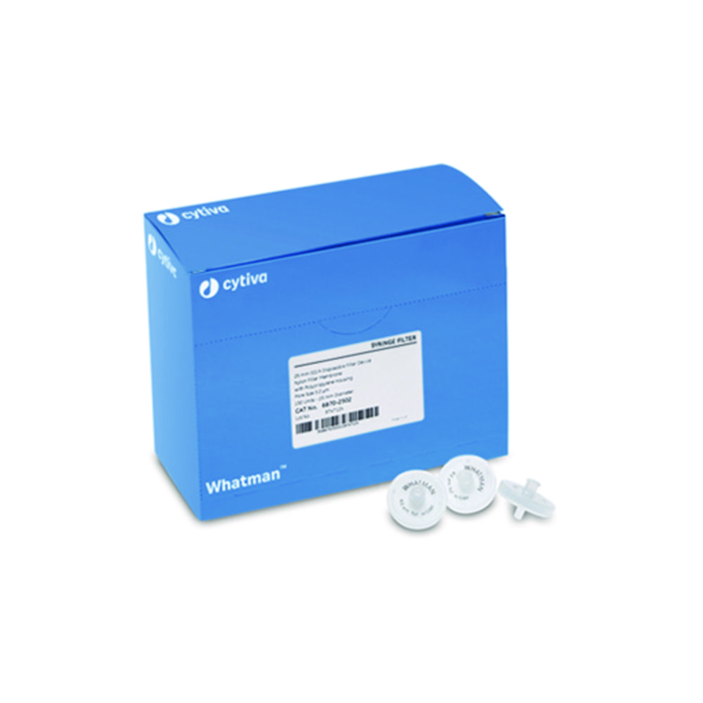 Search Syringe filters GD/X® PVDF Cytiva Europe GmbH (375240) 