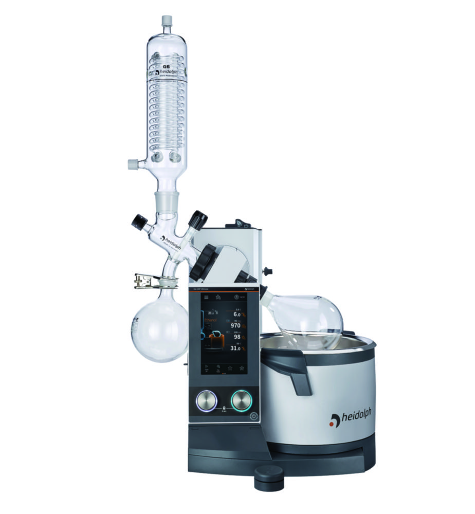 Search Rotary Evaporators Hei-VAP Ultimate Control, with hand lift, reflux condenser Heidolph Scientific (886160) 