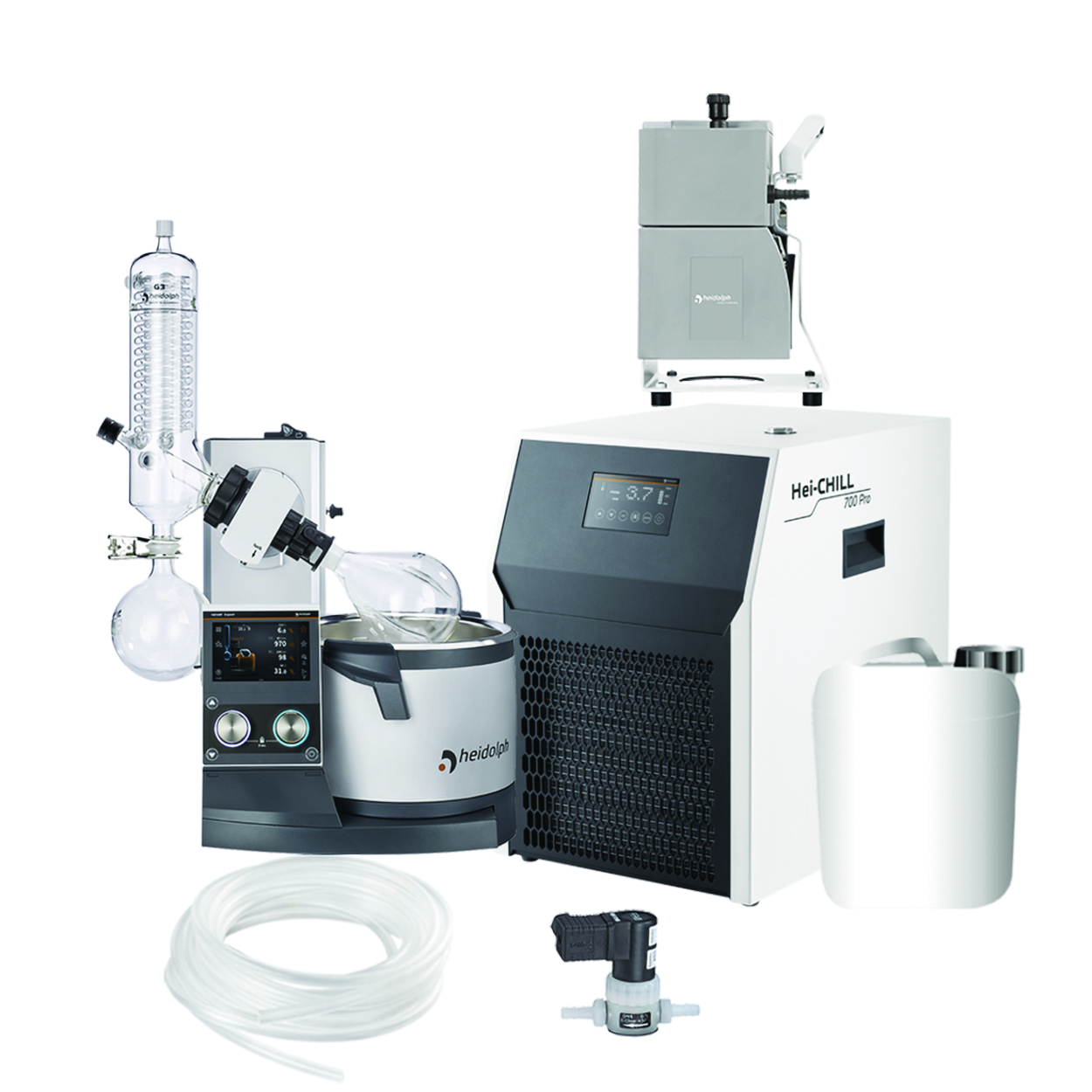 Search Rotary Evaporators Hei-VAP Expert Control Powder Drying-Chill Package Heidolph Scientific (886073) 
