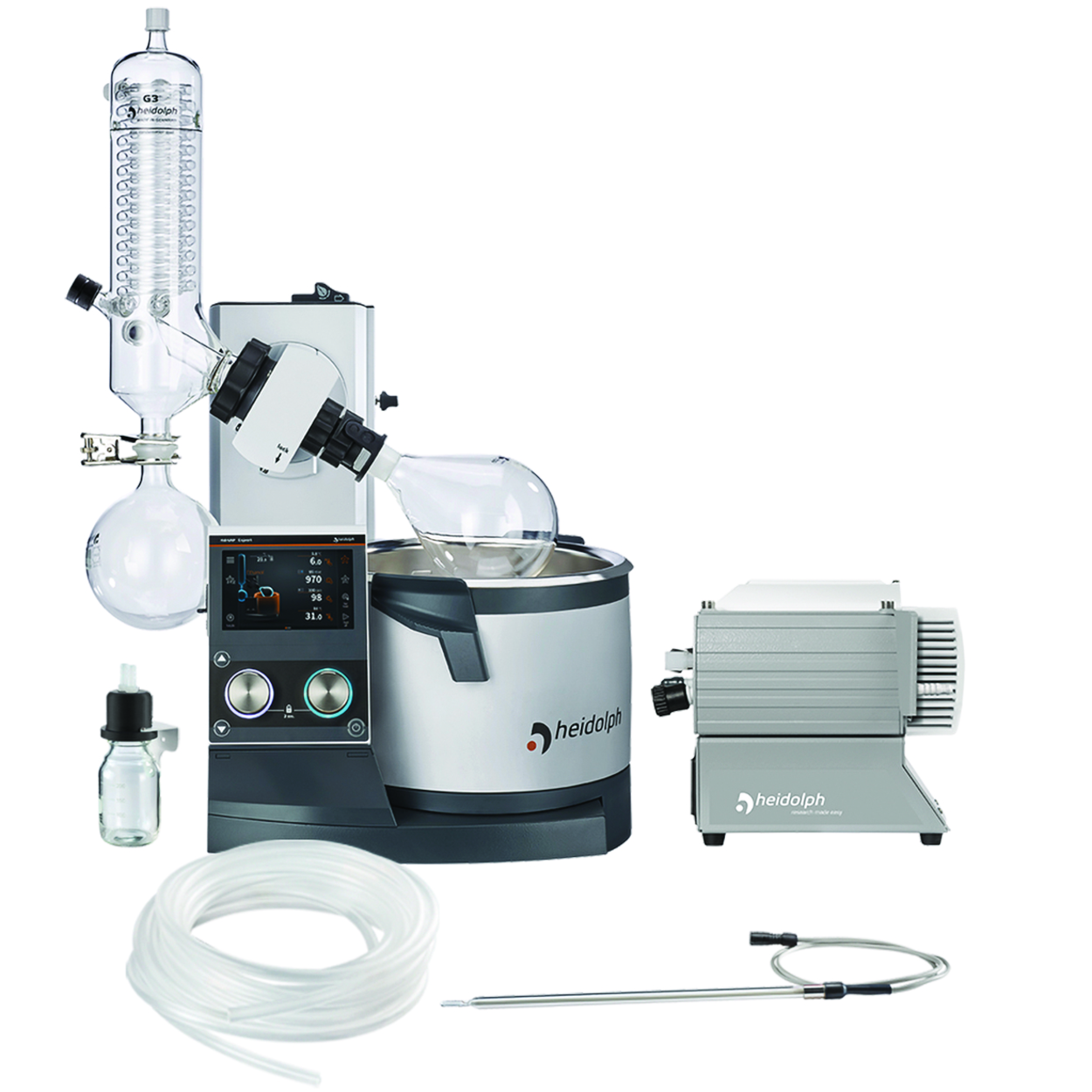 Search Rotary Evaporators Hei-VAP Expert Control Automatic Evaporation Plus Package Heidolph Scientific (9358) 