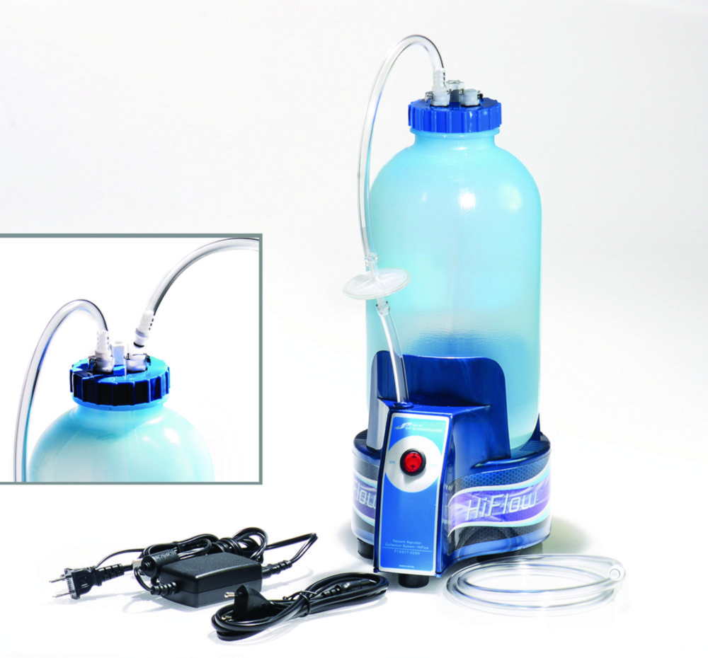 Search Hiflow vacuum aspirator system with pump Bel-Art Products (10969) 
