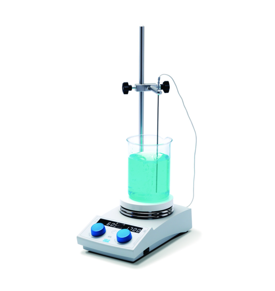 Search Magnetic stirrer AREX 6 Digital PRO, with PT100 temperature sensor, support rod, and clamp Velp Scientifica SRL (8723) 