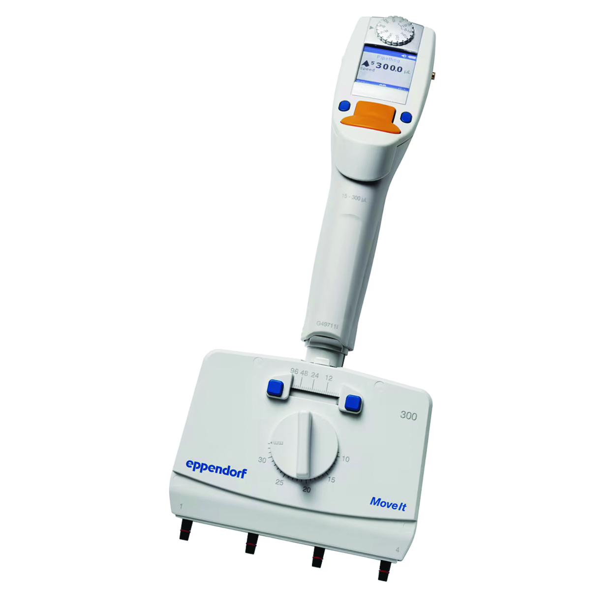 Search Electronic Multichannel pipettes Eppendorf Xplorer plus Move It Eppendorf SE (159121) 