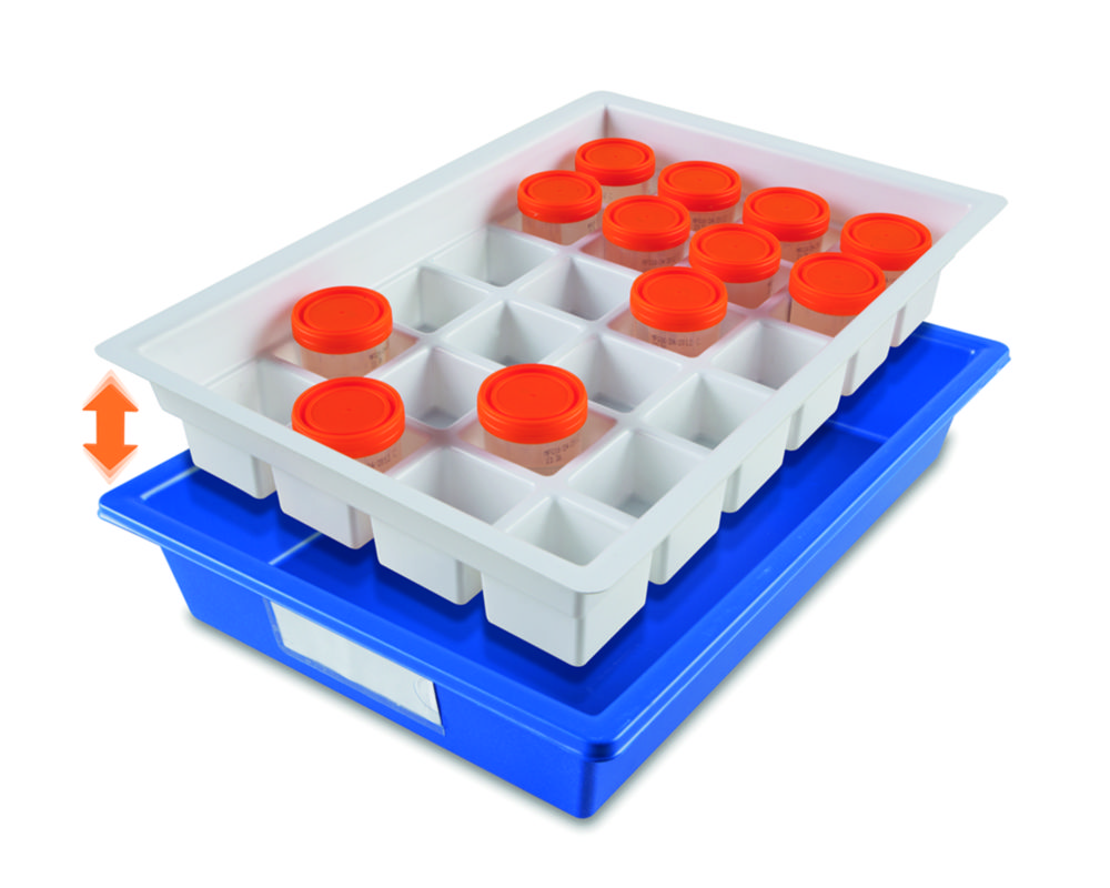 Search Laboratory trays with insert, DROPLET, PS Heathrow Scientific LLC (462635) 