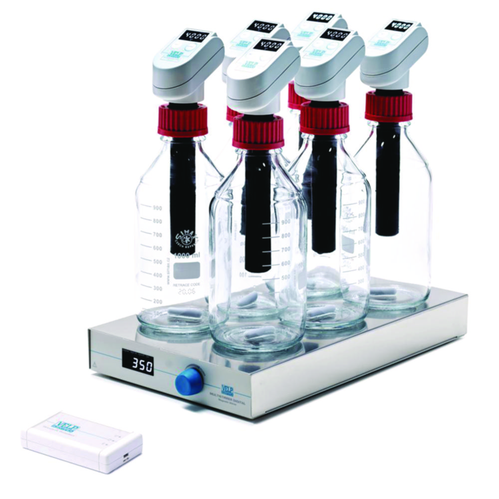 Search RESPIROMETRIC Sensor System 6, plastic biodegradability, without Databox Velp Scientifica SRL (933573) 