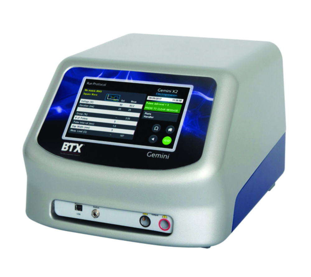 Search Electroporation system Gemini Twin Wave X2, Generator Harvard Apparatus (BTX) (646971) 