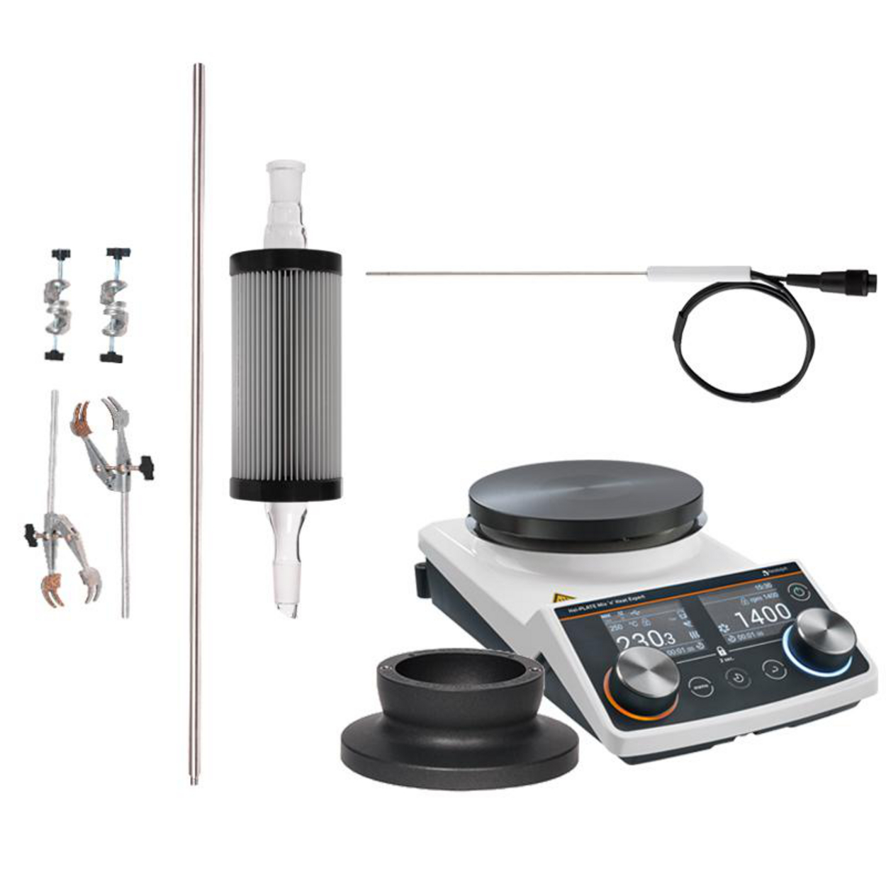 Search Magnetic stirrer Hei-PLATE Mix'n'Heat Expert Reflux Mini Heidolph Scientific (1001832) 