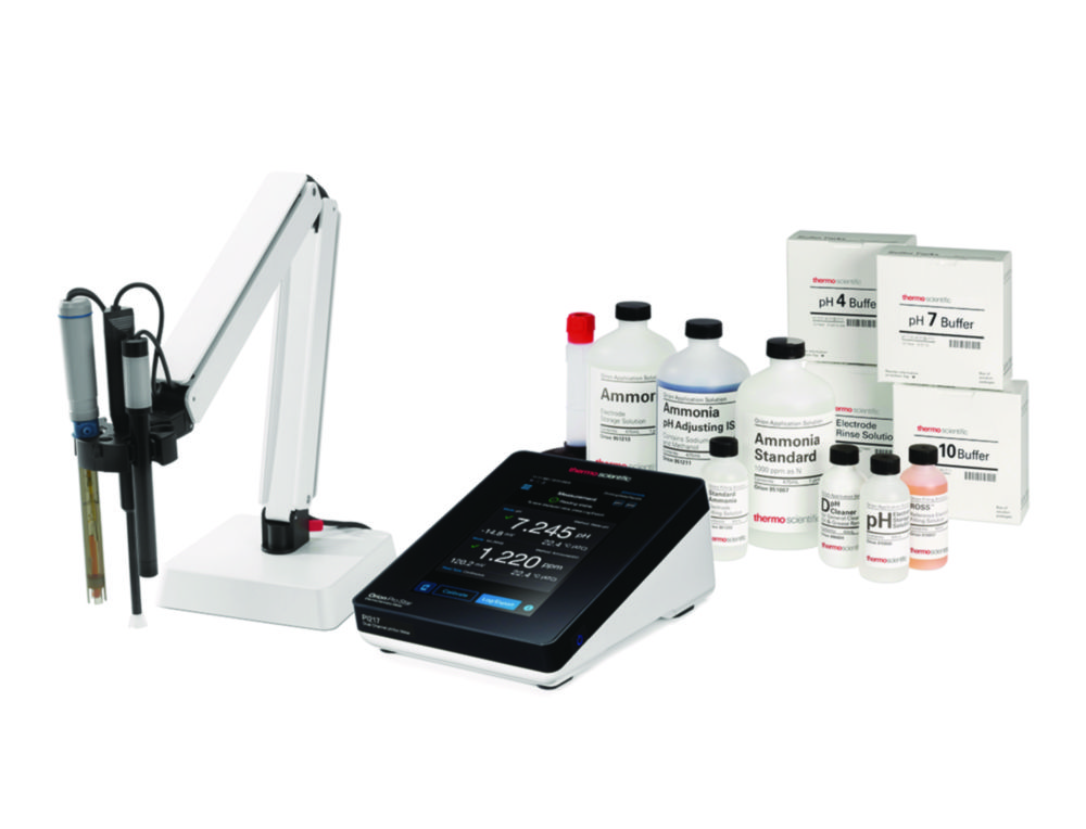 Search Dual channel pH/ion meter Orion Pro Star PI217, pH/ammonia kit Thermo Elect.LED GmbH (Orion) (880542) 