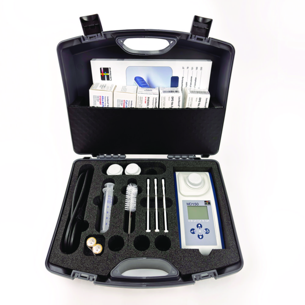 Search Photometer MD150 CL-Br-ClO-O-pH, with tablet reagents Tintometer GmbH (859516) 