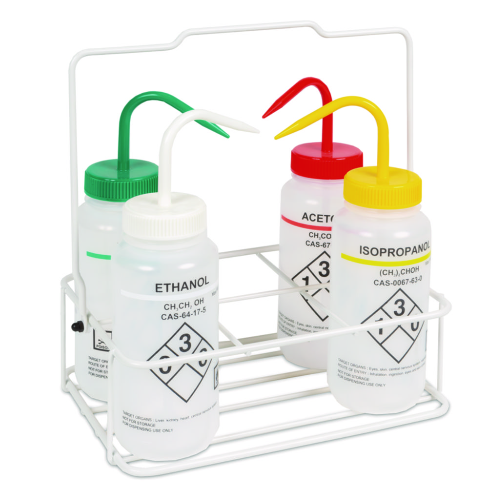Search Bottle carrier, wire/HDPE Heathrow Scientific LLC (895691) 