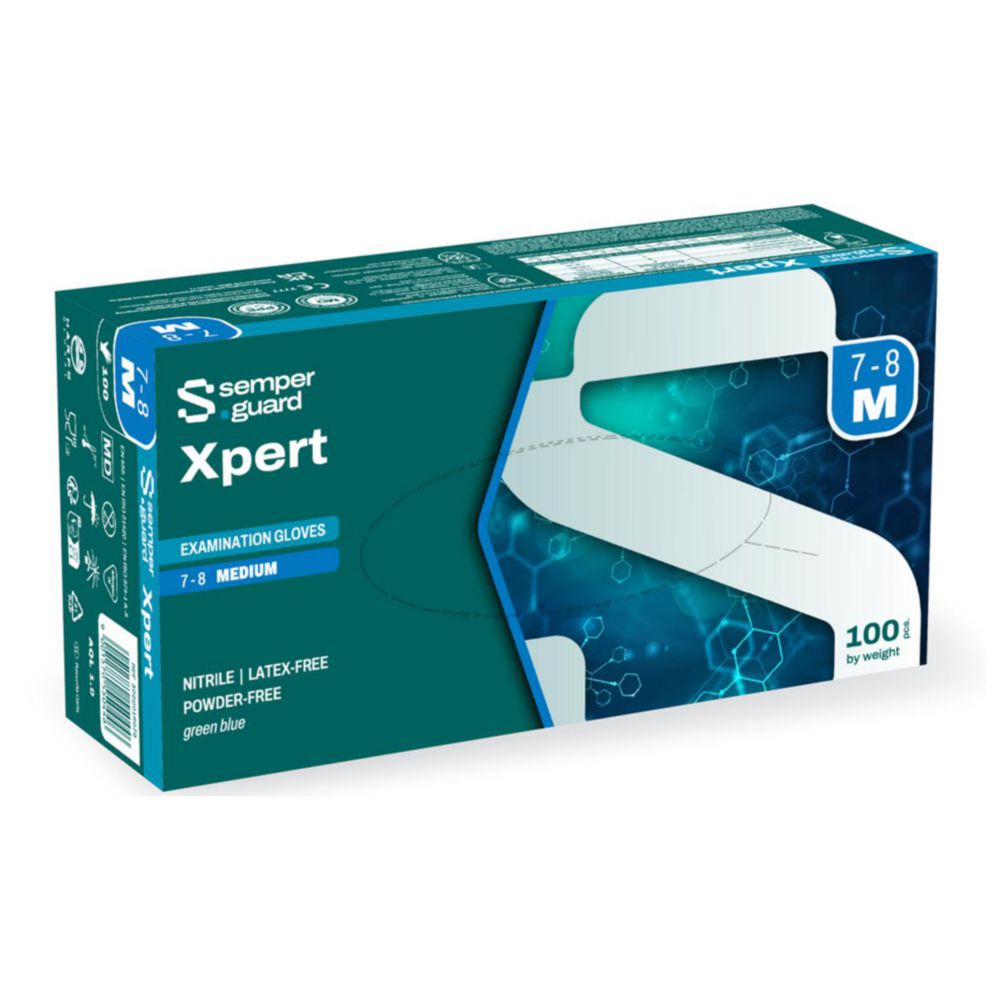 Search Disposable Gloves, Semperguard Xpert, Nitrile Semperit Technische (887721) 