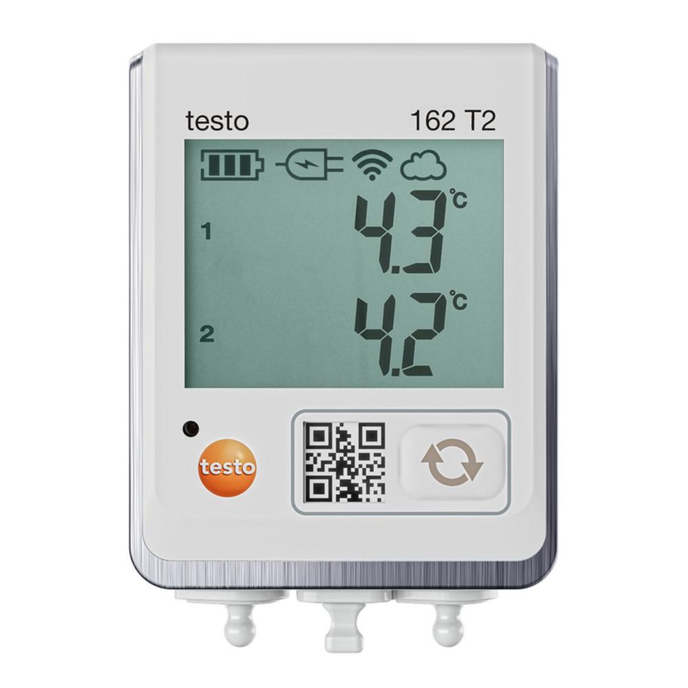 Search Online temperature data logger testo 162 T2, with two connections for NTC temperature sensors Testo SE & CO KGaA (893732) 