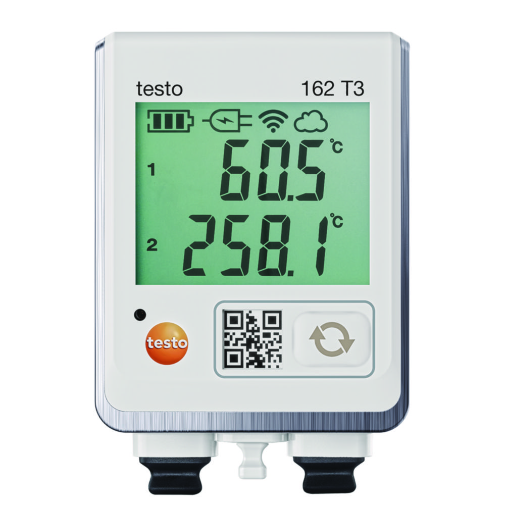 Search Online temperature data logger testo 162 T3, with two connections for TC temperature sensors Testo SE & CO KGaA (893741) 