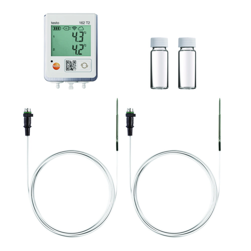 Search Online temperature data logger testo 162 Refrigerator set Testo SE & CO KGaA (893739) 