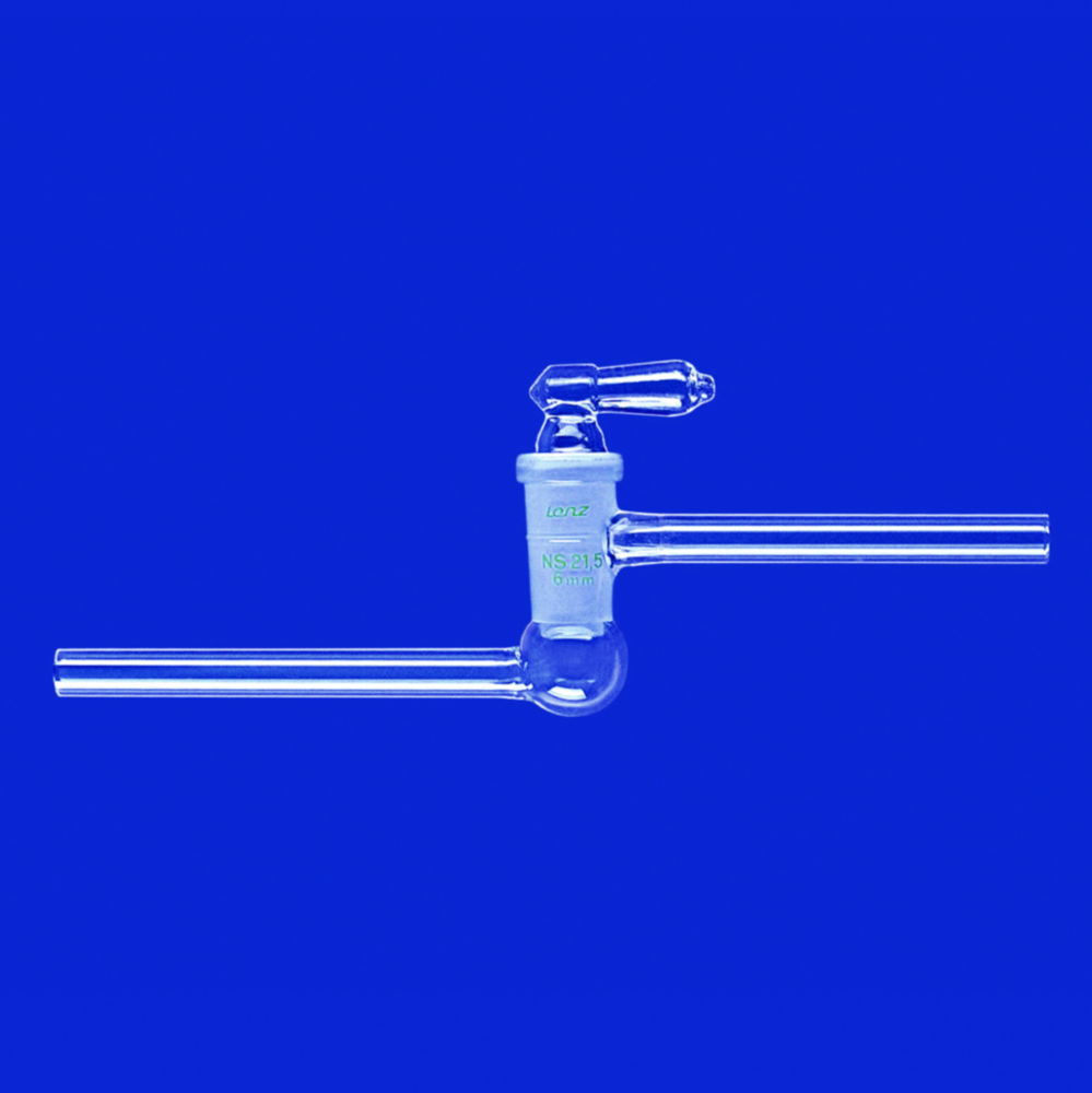 Search Vacuum stopcocks, one-way, borosilicate glass 3.3, parallel Lenz-Laborglas GmbH & Co. KG (881683) 