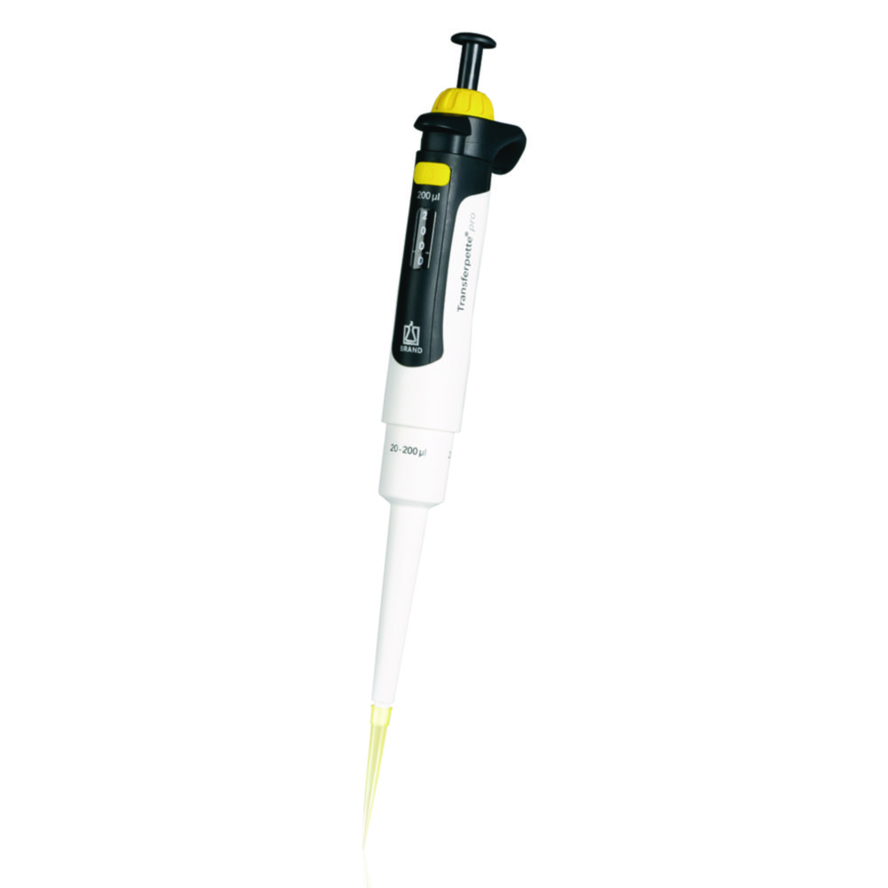 Search Single channel microliter pipettes Transferpette pro, variable BRAND GMBH + CO.KG (889698) 