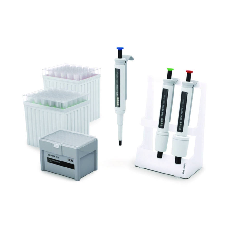 Search Single channel pipette package IKA Pette MakroKit IKA-Werke GmbH & Co.KG (897796) 