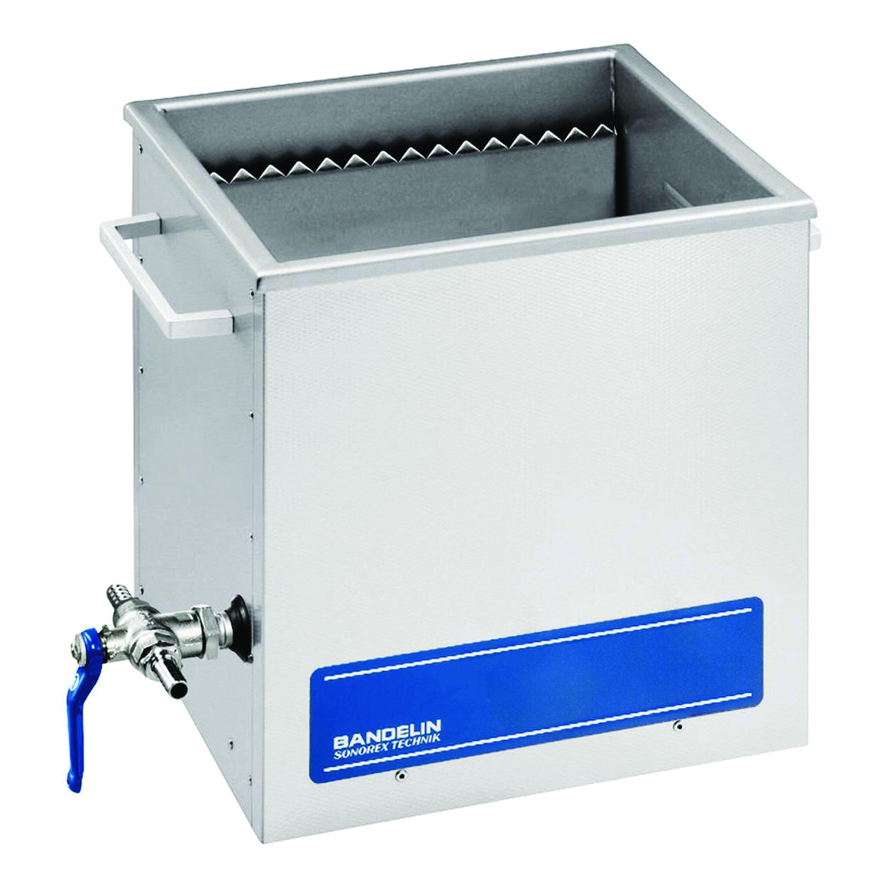 Search Rinsing baths SONOREX TECHNIK, without heating, inclined trough bottom Bandelin electronic (1000209) 