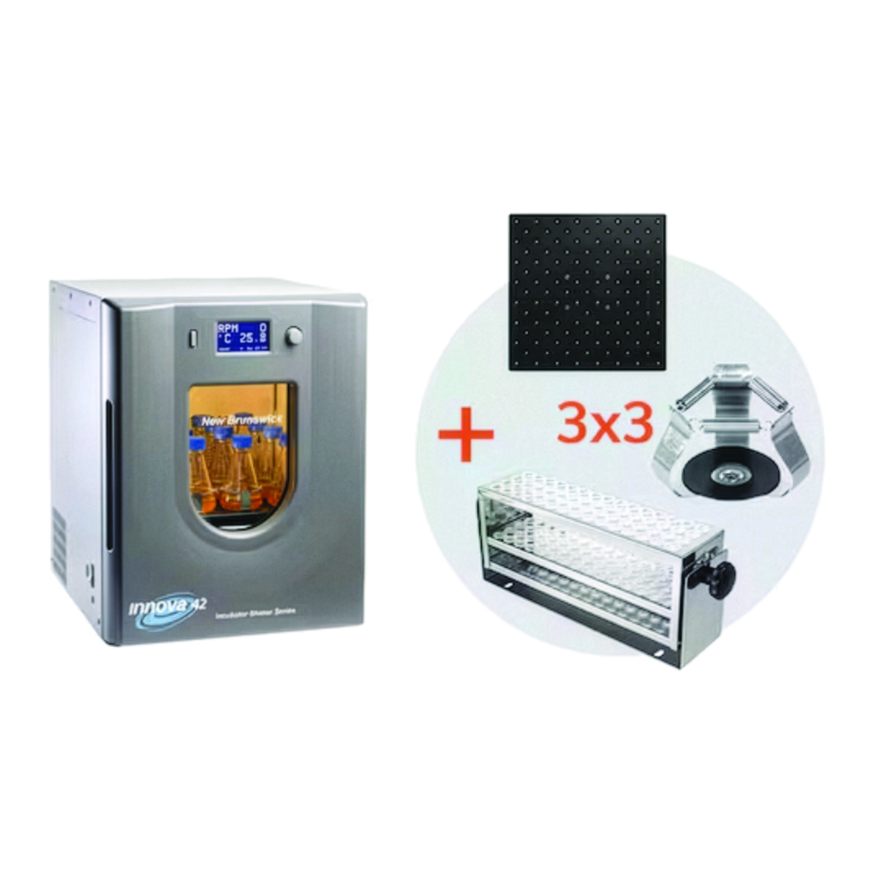 Search Incubator shaker New Brunswick Innova 42R, mAb-Discovery Bundle Eppendorf SE (997041) 