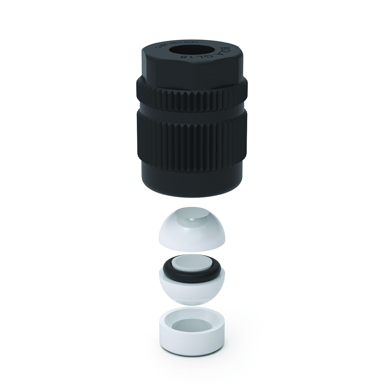 Search Swivelling screw fittings, PPS/PTFE Bohlender GmbH (994872) 