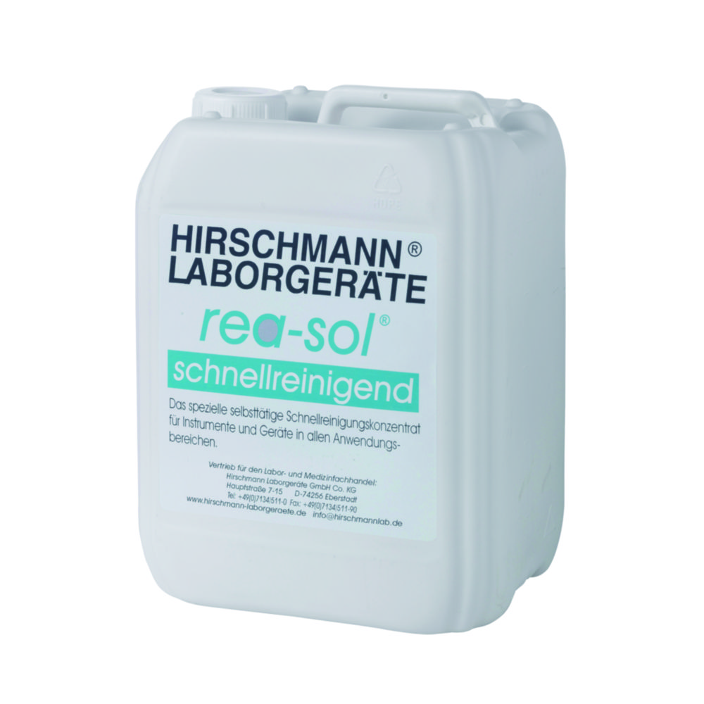Search Liquid Rapid Cleaning Agent rea-sol Hirschmann Laborgeräte GmbH (4222) 