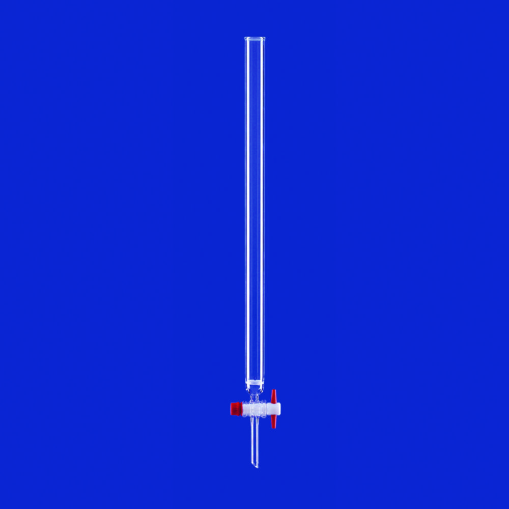 Search Chromatographic columns, with beaded rim and PTFE stopcock, DURAN tubing Lenz-Laborglas GmbH & Co. KG (309) 