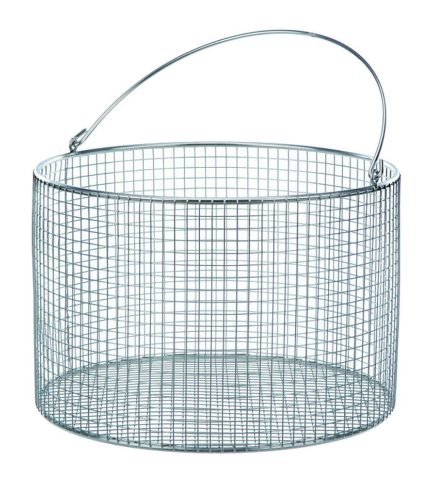 Search Wire baskets with handle, round, stainless steel BOCHEM Instrumente GmbH (5016) 