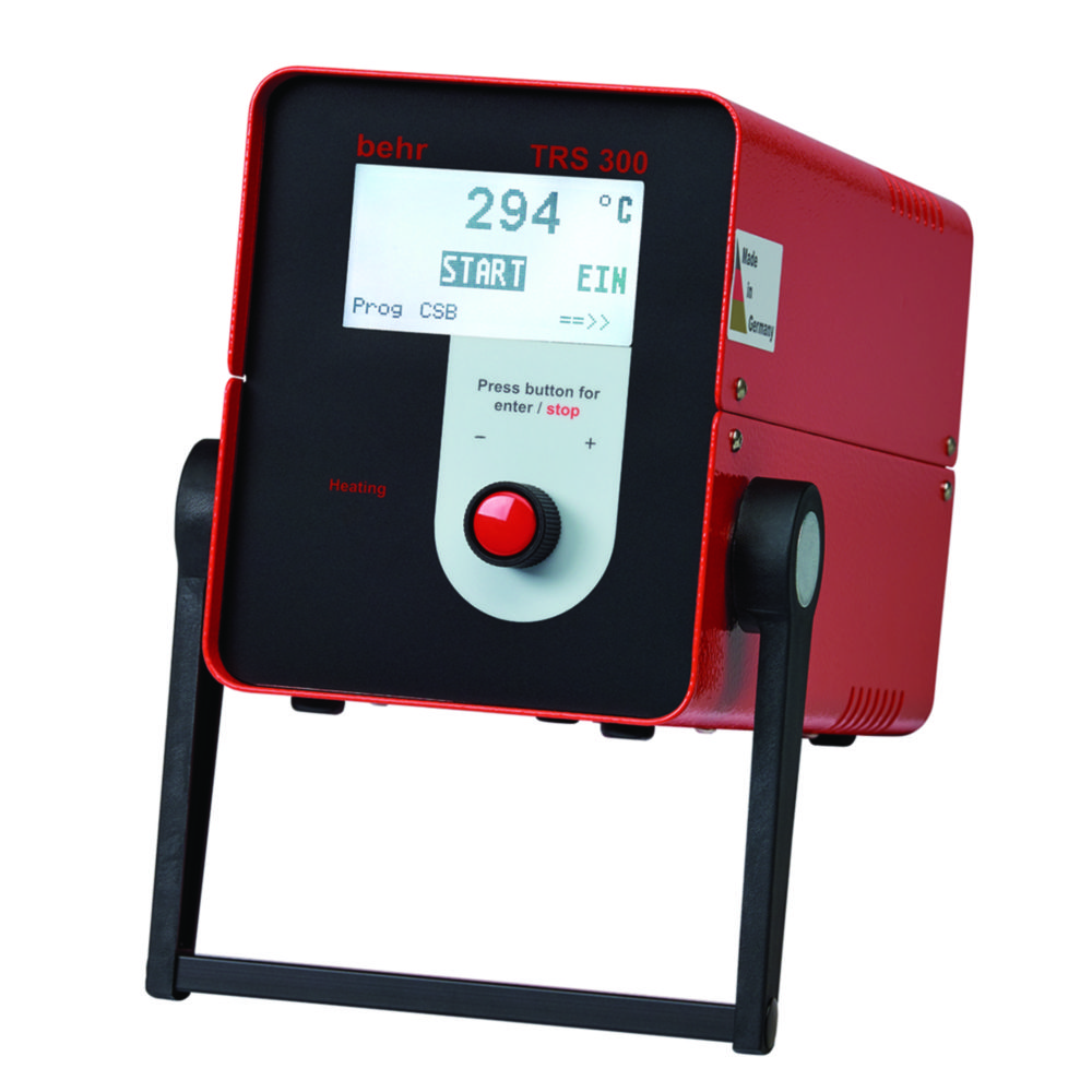 Search TRS 300 programmable temperature and time control unit Behr Labor-Technik GmbH (8595) 