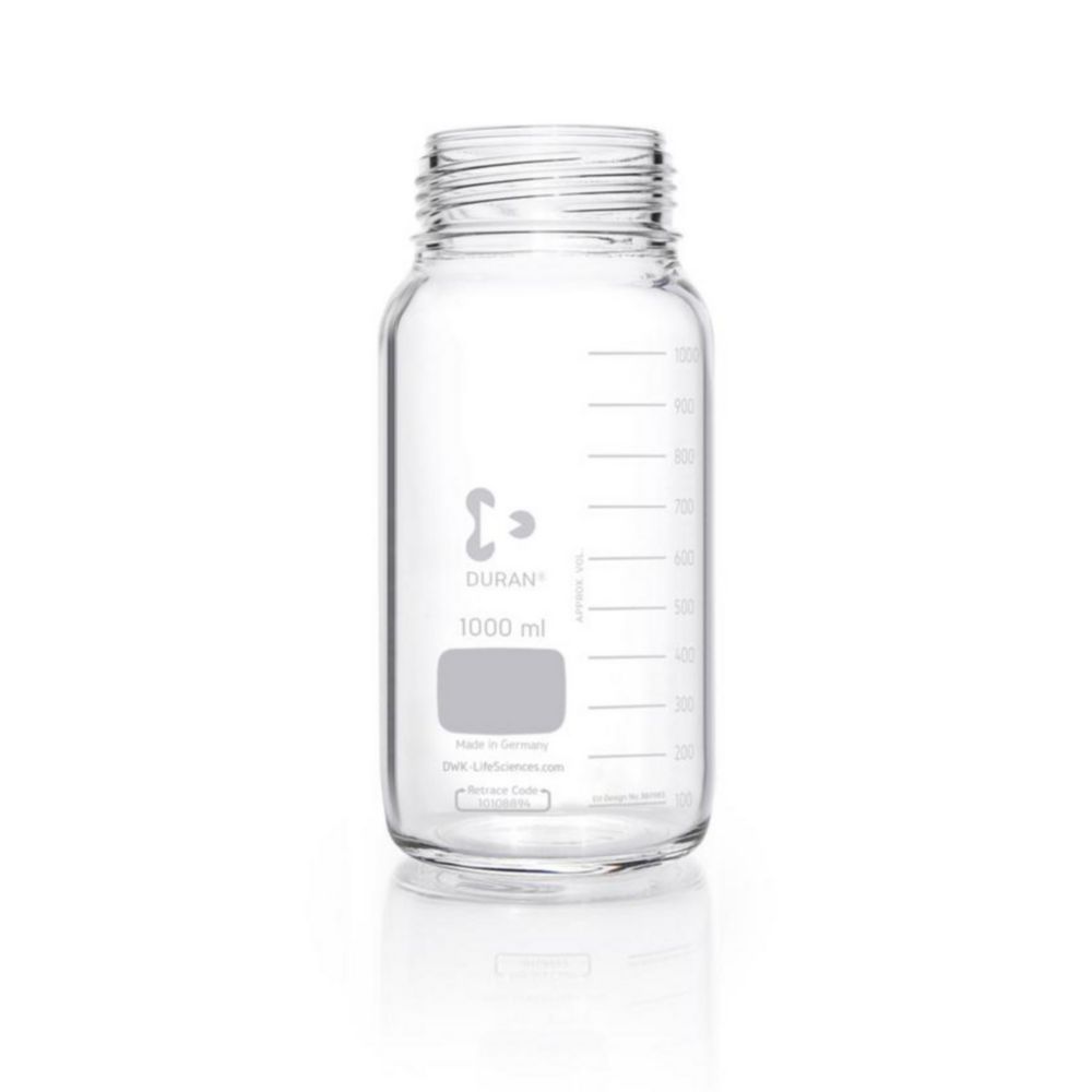Search Wide-mouth bottles, DURAN, clear DWK Life Sciences GmbH (Duran) (977601) 