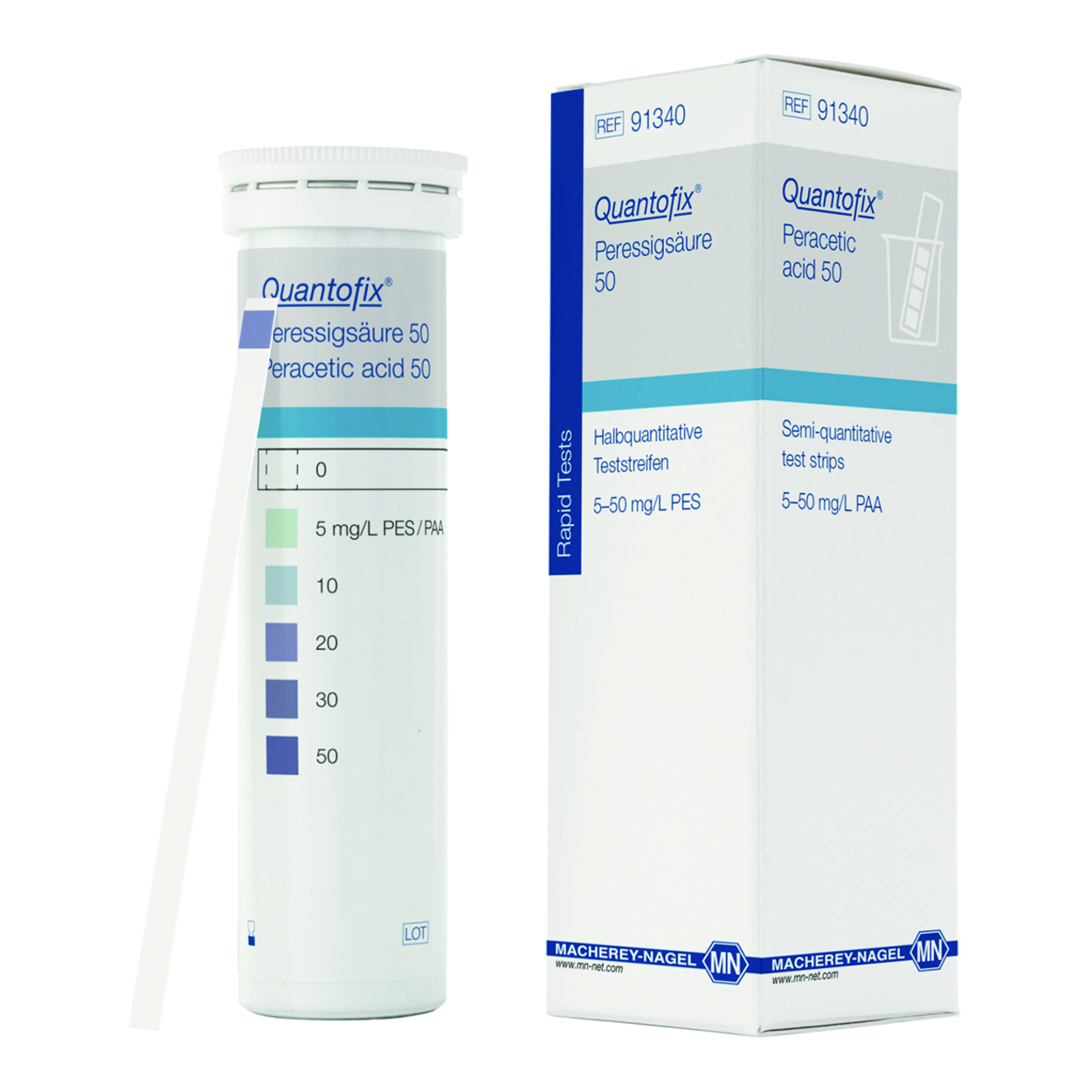Search Test strips QUANTOFIX, Peracetic acid Macherey-Nagel GmbH & Co. KG (1016342) 