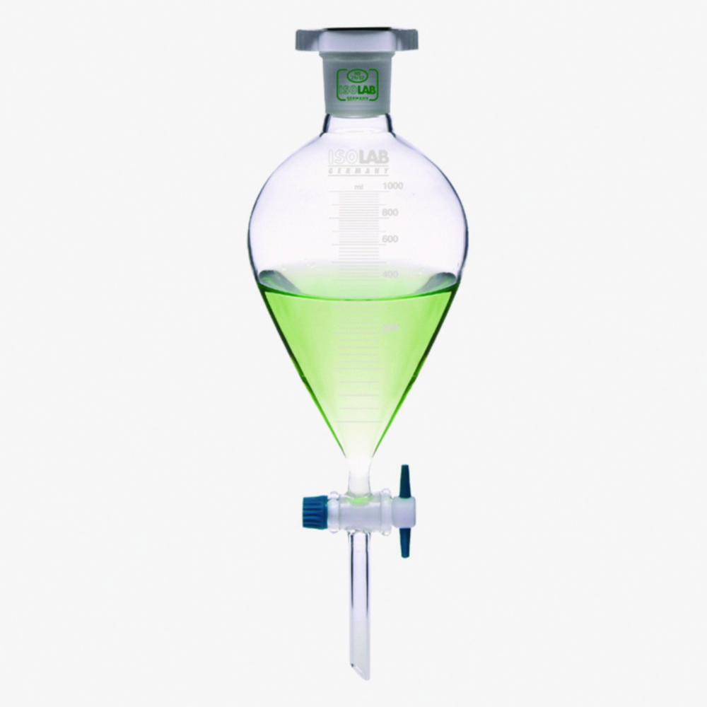 Search Separating funnels, conical, borosilicate glass 3.3 ISOLAB Laborgeräte GmbH (8330) 