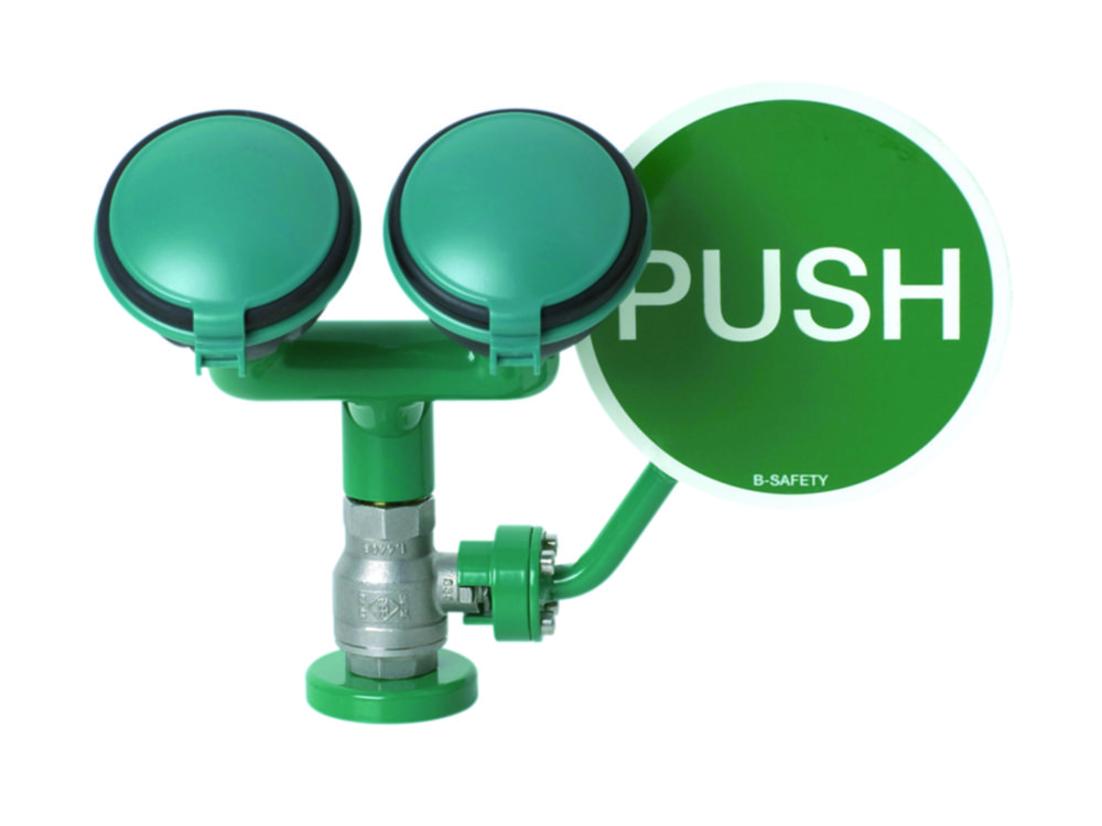 Search Safety Eye Showers with two 45° shower heads, for table mounting B-Safety GmbH (910475) 
