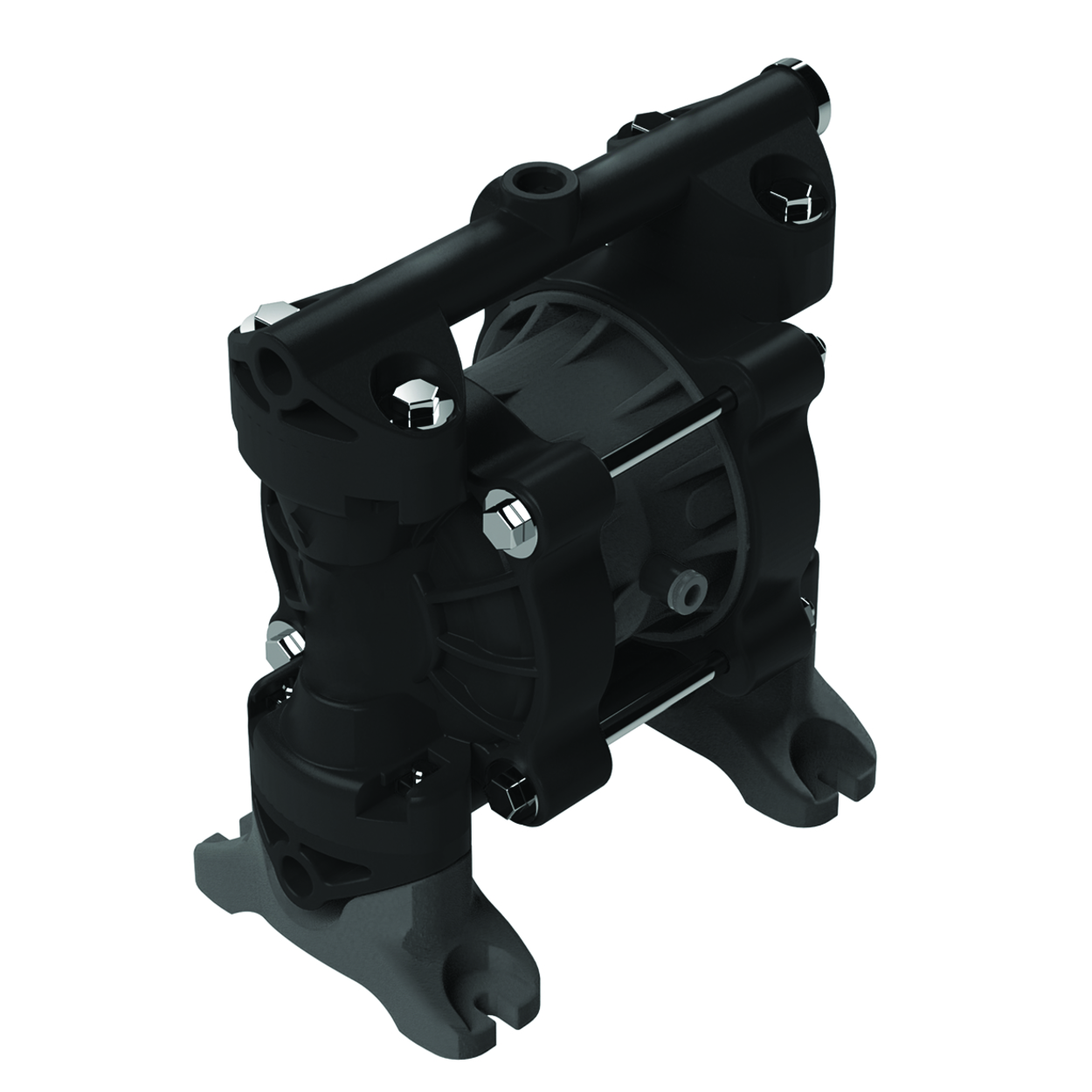 Search Double diaphragm pump, PP, membranes TPV (EPDM-PP) + TFM (PTFE) Bürkle GmbH (1004492) 