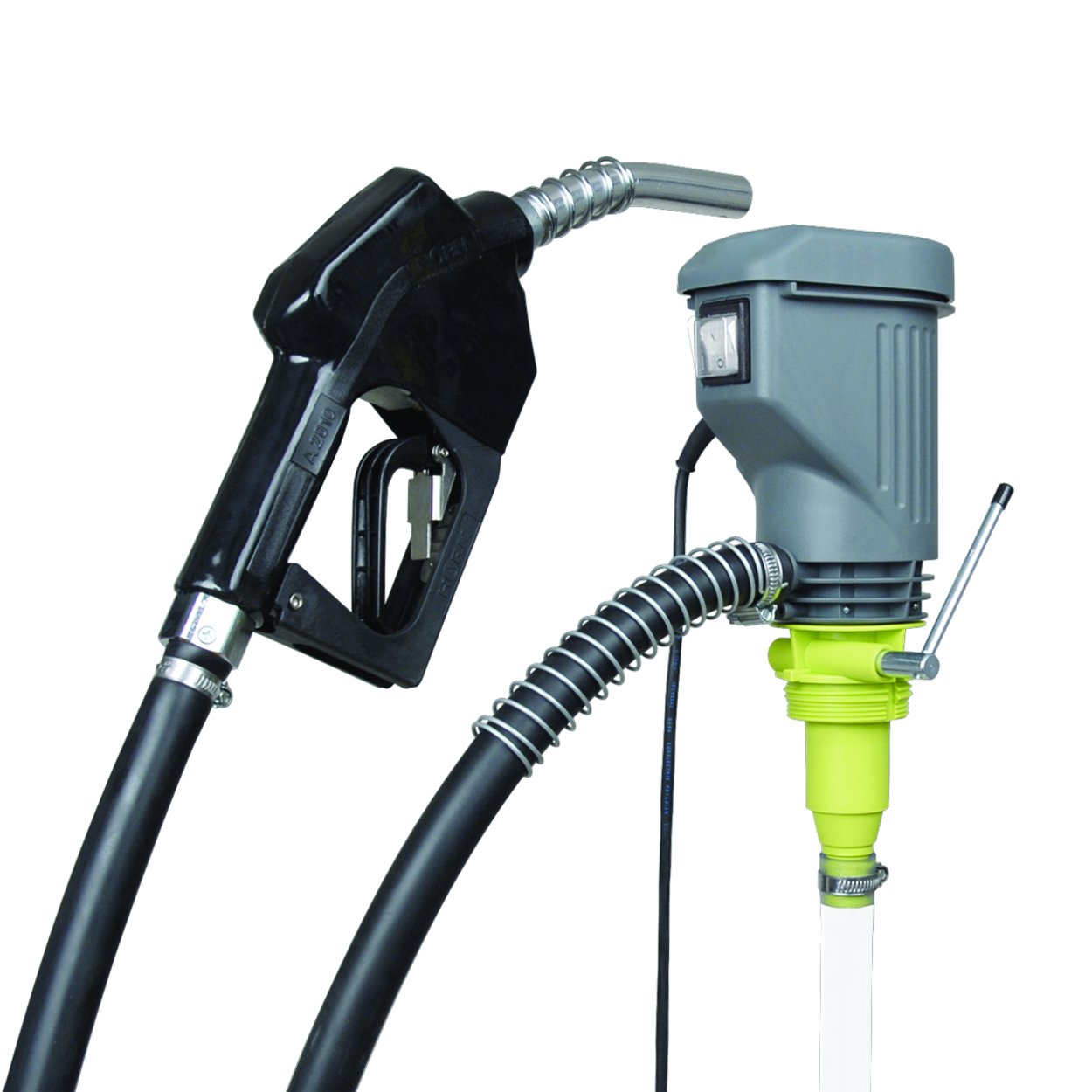 Search Electric barrel pump Petro, with automatic filling nozzle Bürkle GmbH (998628) 