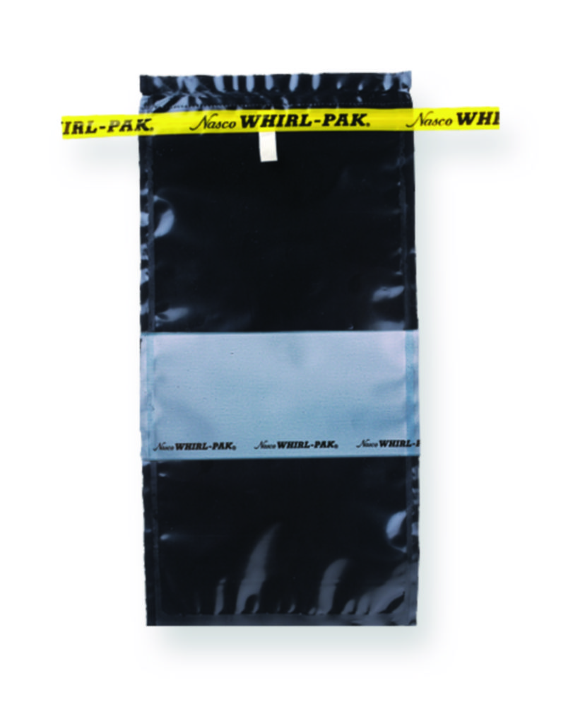 Search Special sample bags Whirl-Pak, black Nasco Sampling LLC (10263) 
