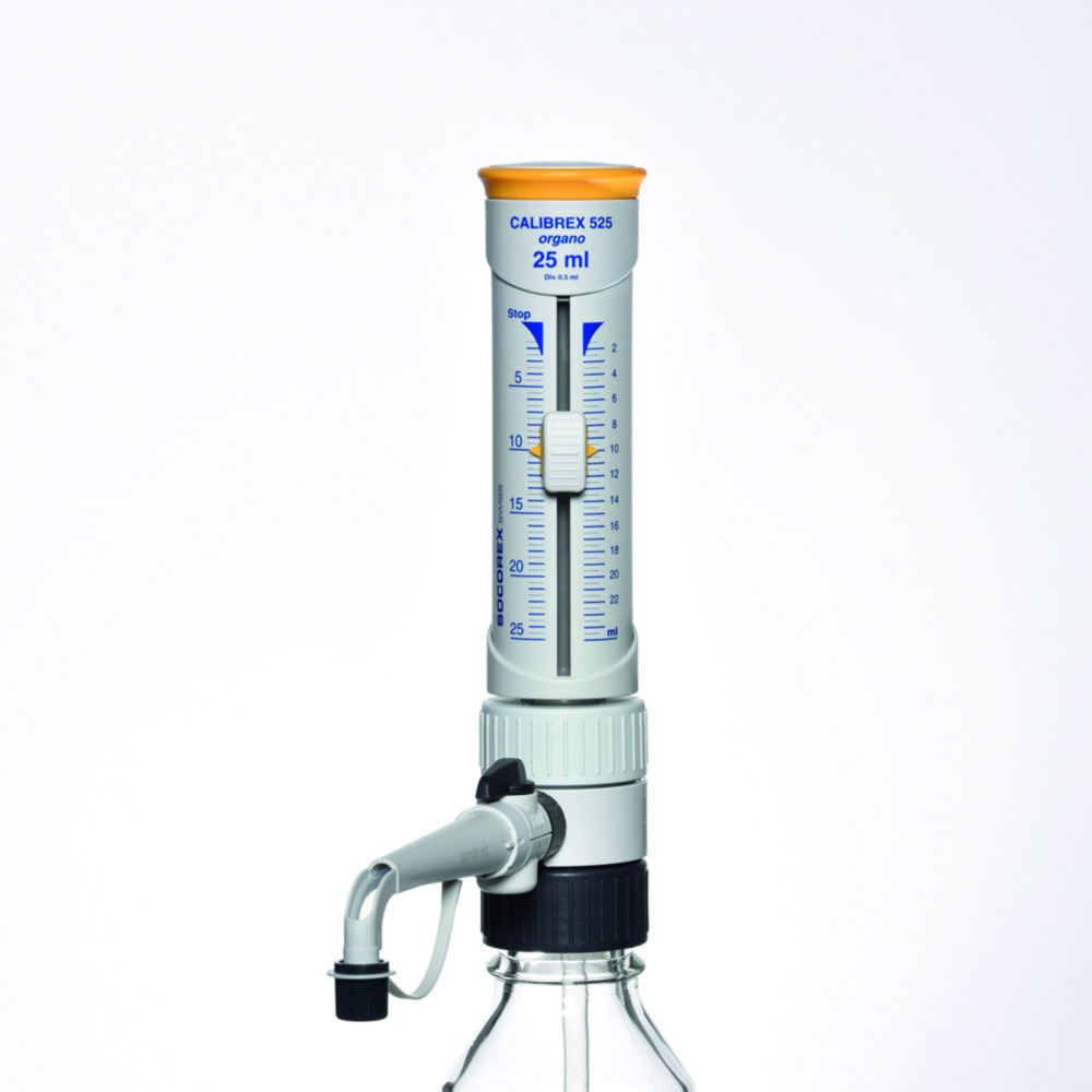 Search Bottle-top dispensers Calibrex 525, with flow control system SOCOREX ISBA SA (554449) 