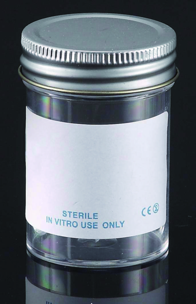 Search LLG-Sample containers, PS, with metal cap, sterile LLG Labware (9787) 