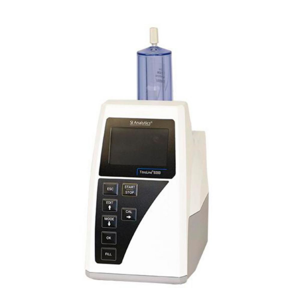 Search Automatic Titrator TitroLine 5000, with 20 ml dosing unit Xylem Analytics Germany (SI) (886174) 