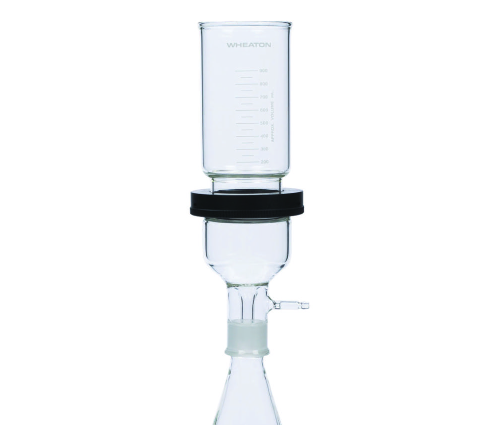 Search DWK Life Sciences Inc.(Wheaton (4634)-Filtering apparatus with stainless steel support