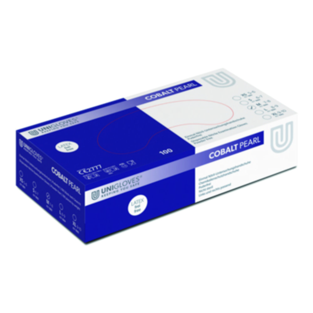 Search Disposable Gloves Pearl, Nitrile Unigloves GmbH (2624) 
